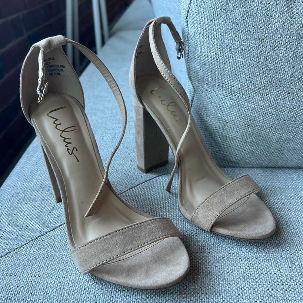 Lulus Tan Heels